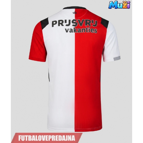 Lacne Muži Futbalové dres Feyenoord Goncalo Borges #11 2026-27 Krátky Rukáv - Domáci